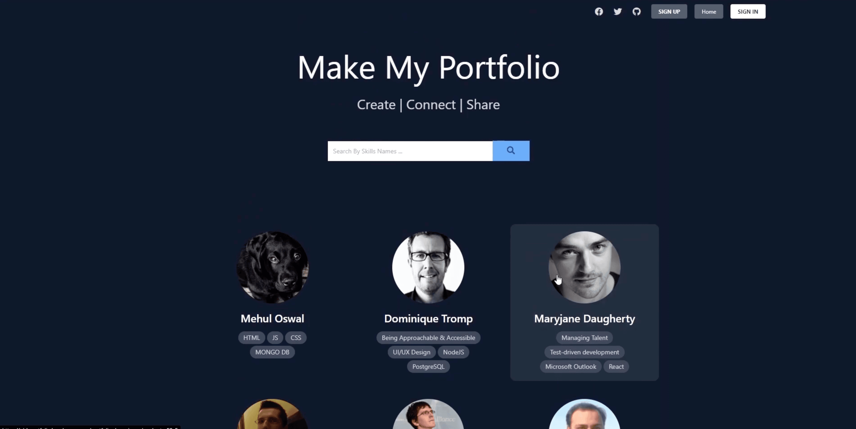 Make My Portfolio